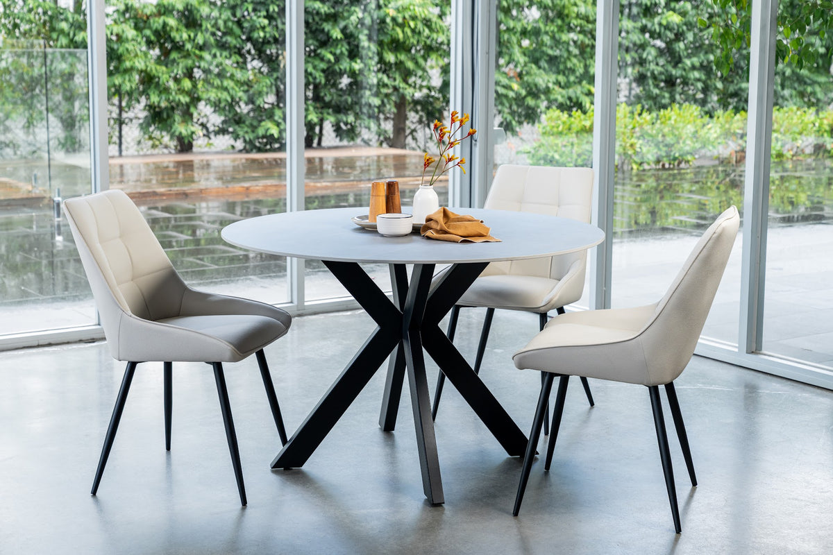 Venice Round Dining Table Bulgarian Grey - image 44