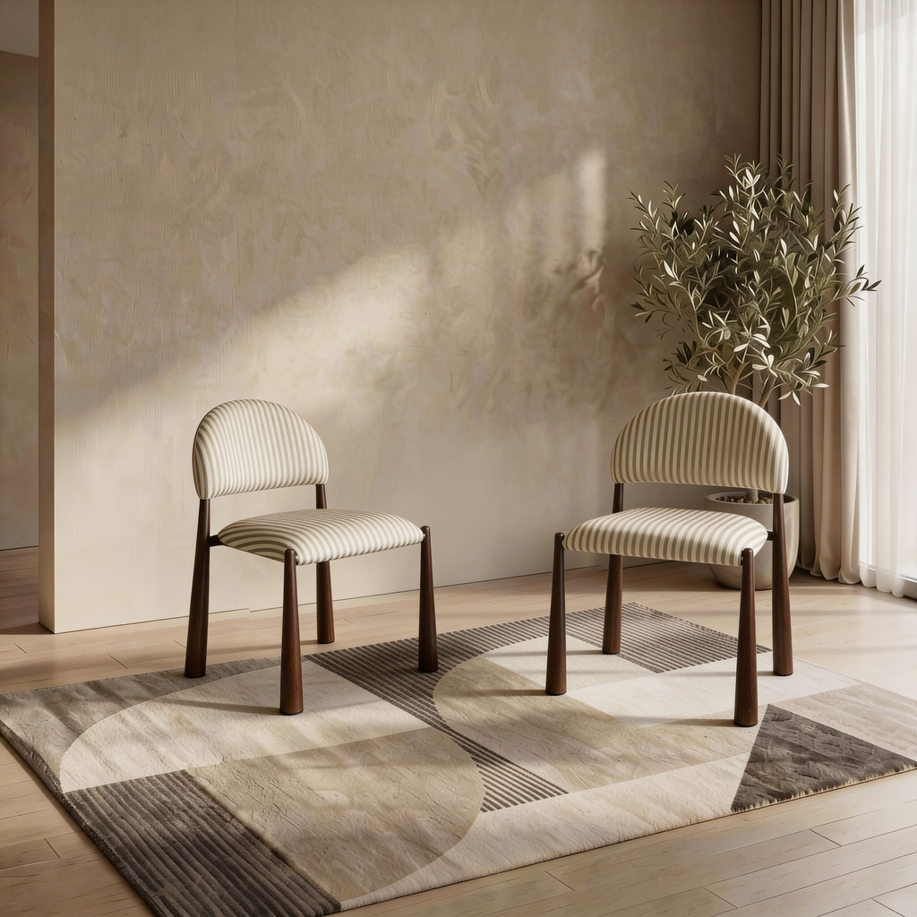 Egypt Dining Chair Beige / Walnut - image 14