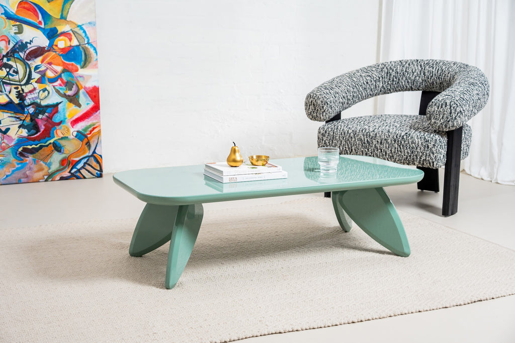 Hugh Coffee Table Mint Gloss - image 2