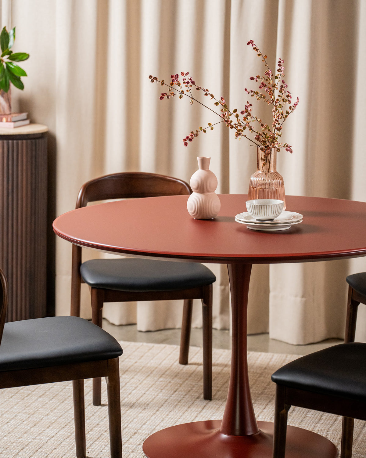 Elan Dining Table Matte Plum - image 19
