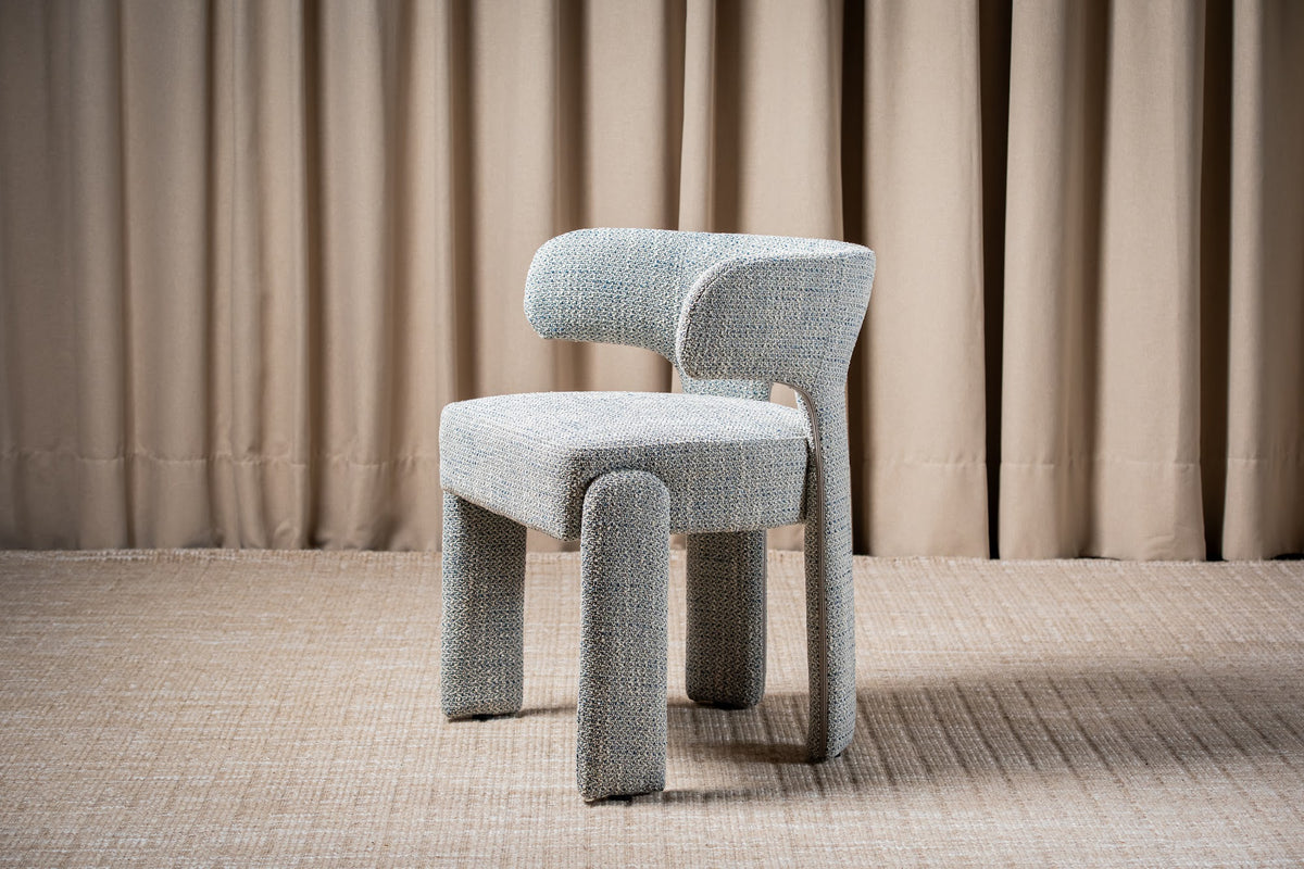 Geneva Dining Chair Blue Grey - image 8