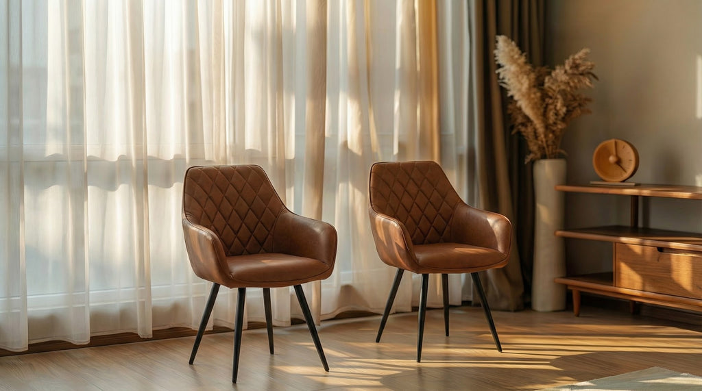 Zeus Dining Chair Cognac (Set of 2) - image 12