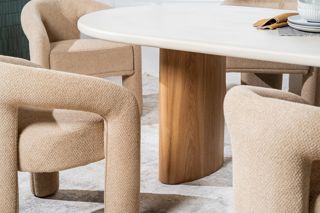 Eclipse Dining Table Pebble - image 11