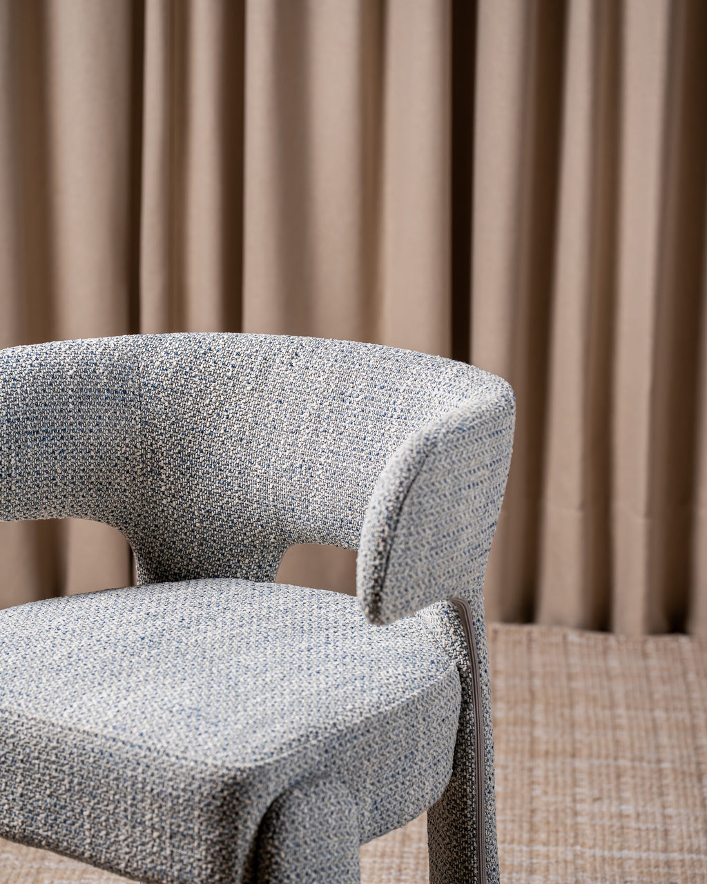 Geneva Dining Chair Blue Grey - image 13
