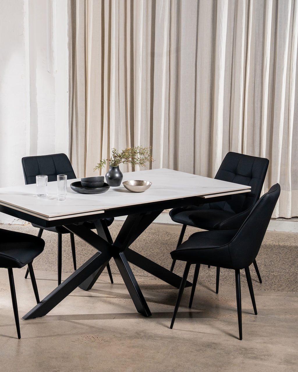 Ruben Dining Chair Black (Set of 2) - image 3