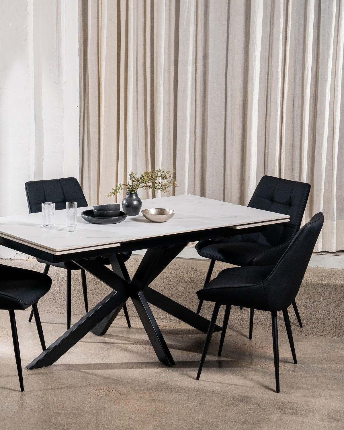 Ruben Dining Chair Black (Set of 2) - image 3