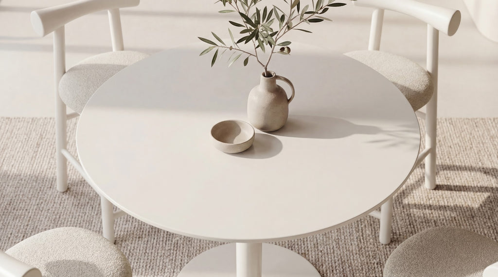 Positano Dining Table Matte Tofu - image 19