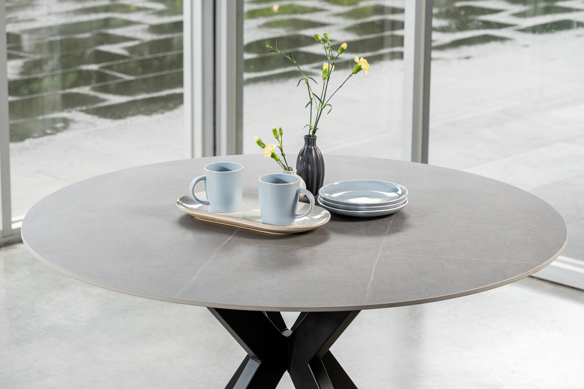 Venice Round Dining Table Bulgarian Grey - image 13