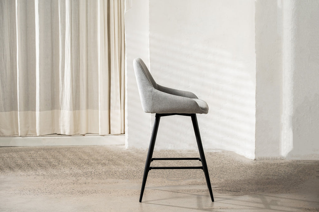 Ashton Bar Stool Silver Grey (Set of 2) - image 4