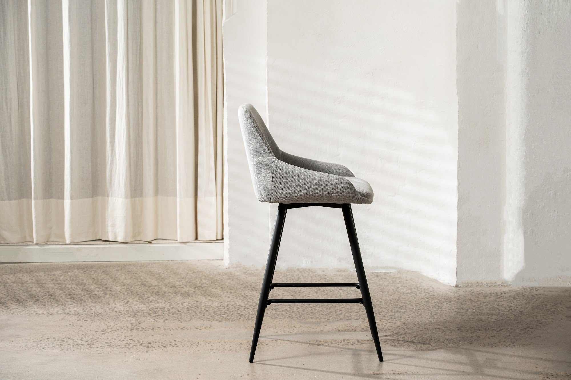 Ashton Bar Stool Silver Grey (Set of 2) - image 4