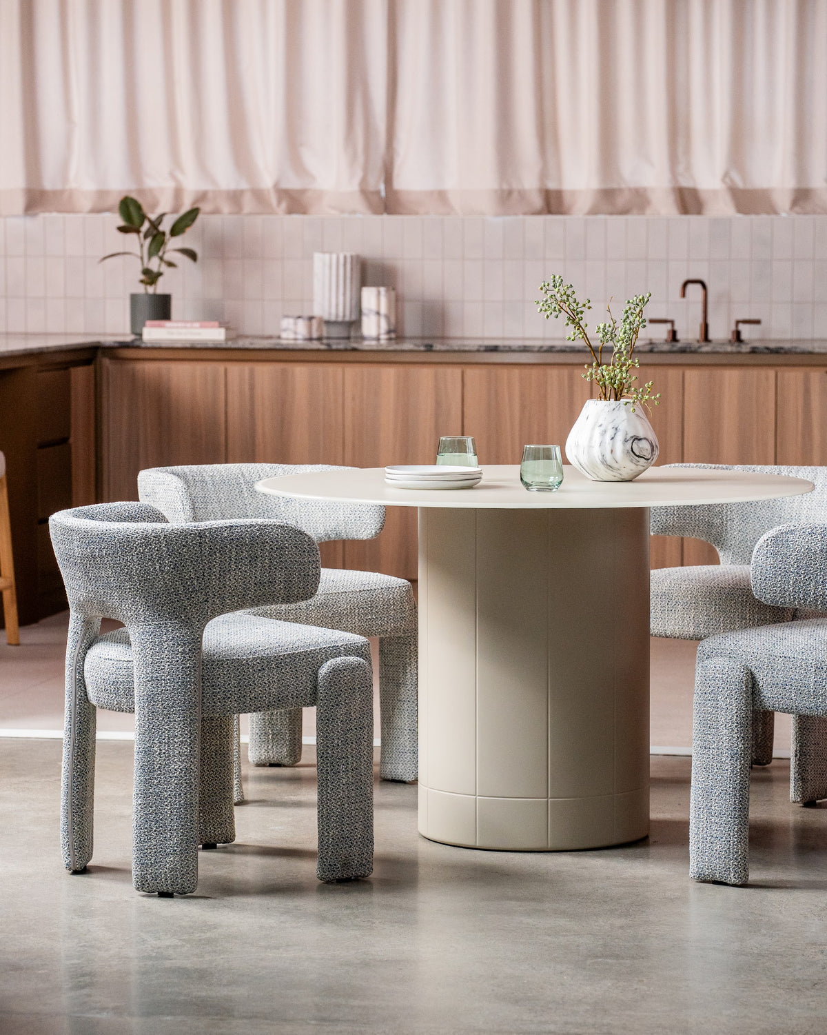Rimini Dining Table Matte Tofu - image 13