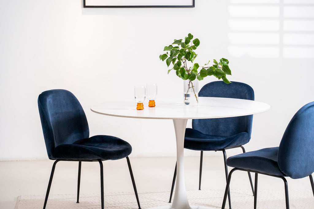 Scandi Large Dining Table Snow White - image 7