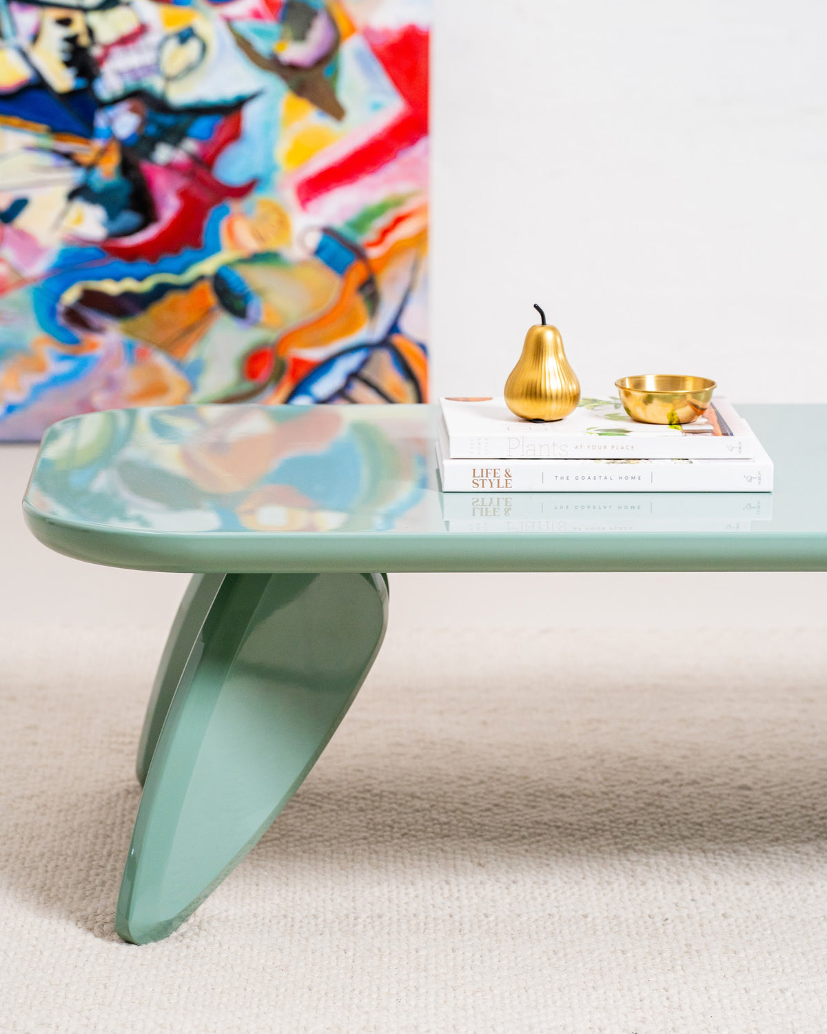 Hugh Coffee Table Mint Gloss - image 14