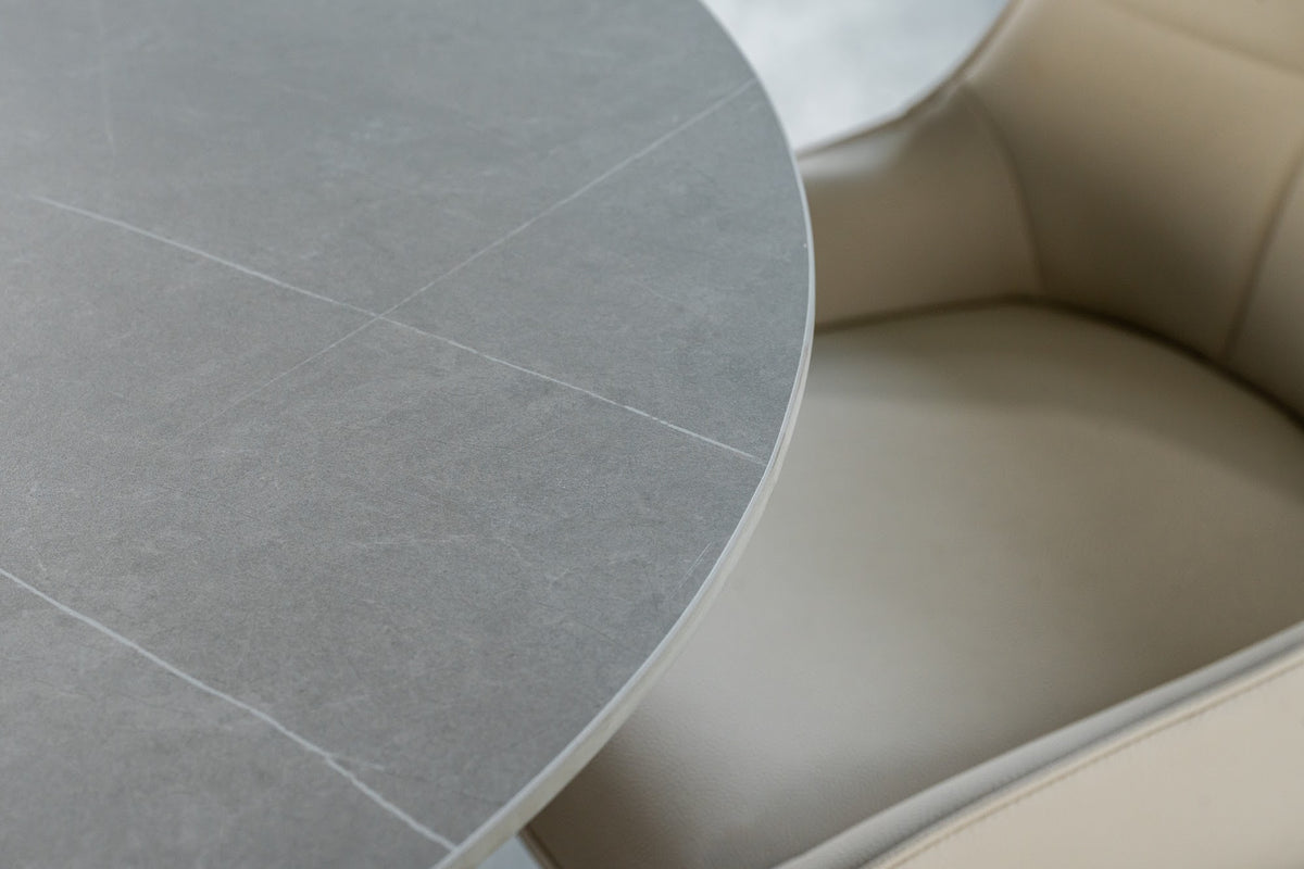 Venice Round Dining Table Bulgarian Grey - image 49