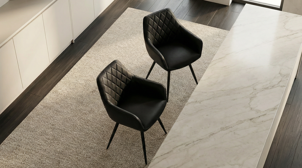Zeus Dining Chair Black (Set of 2) - image 7