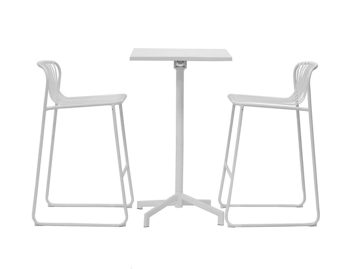 Swiss Bar Chair White (Set of 2) - image 8