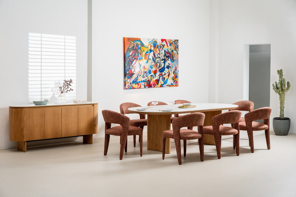 Lucerne Dining Table Natural With Ceramic - image 7