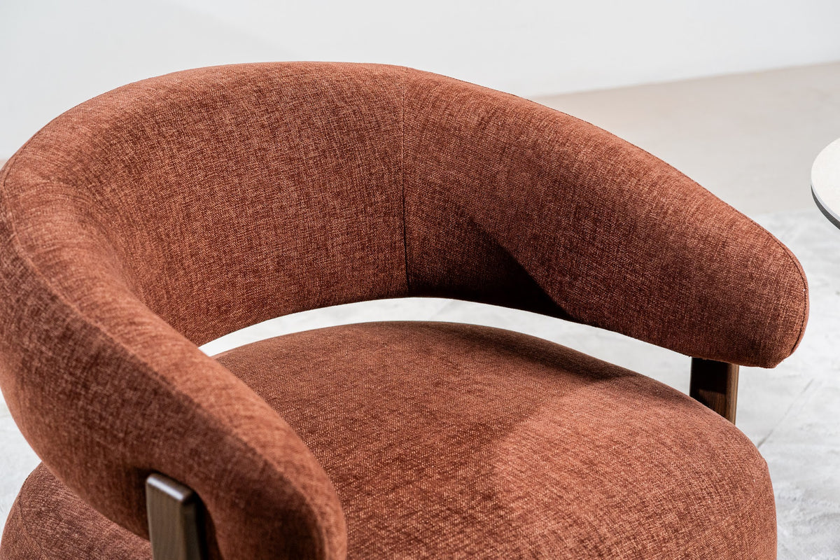 Hampton Occasional Chair Rust - image 9