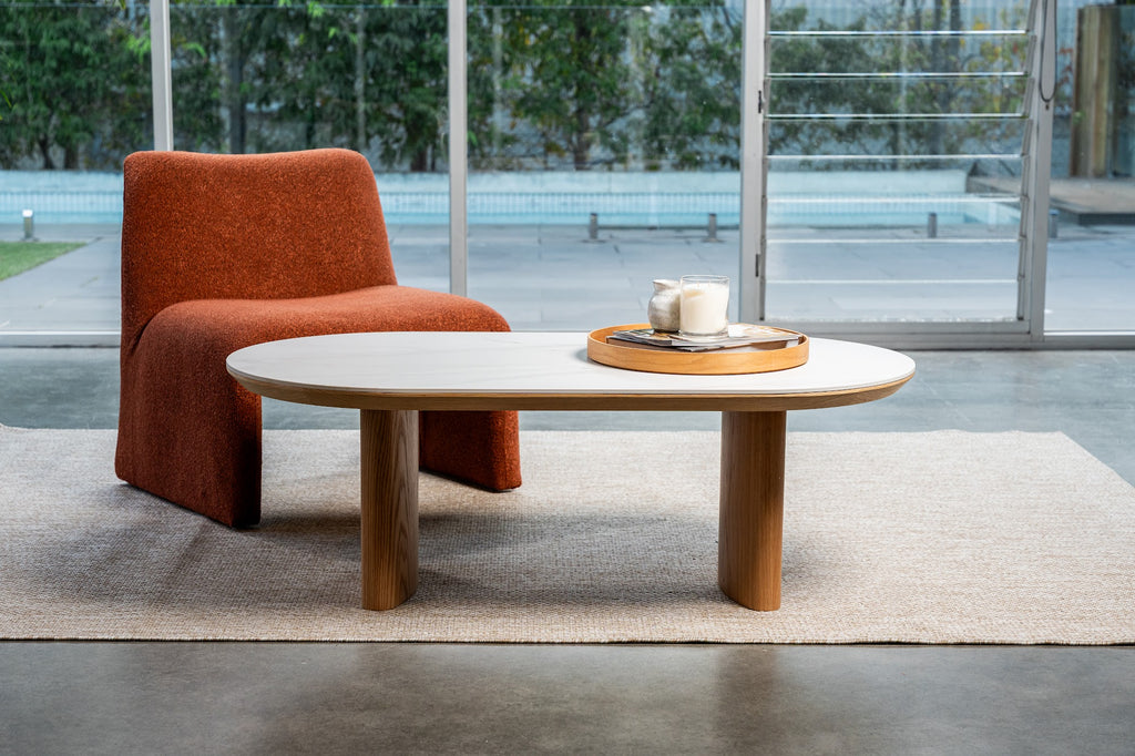 Lucerne Coffee Table Natural With Ceramic - image 3