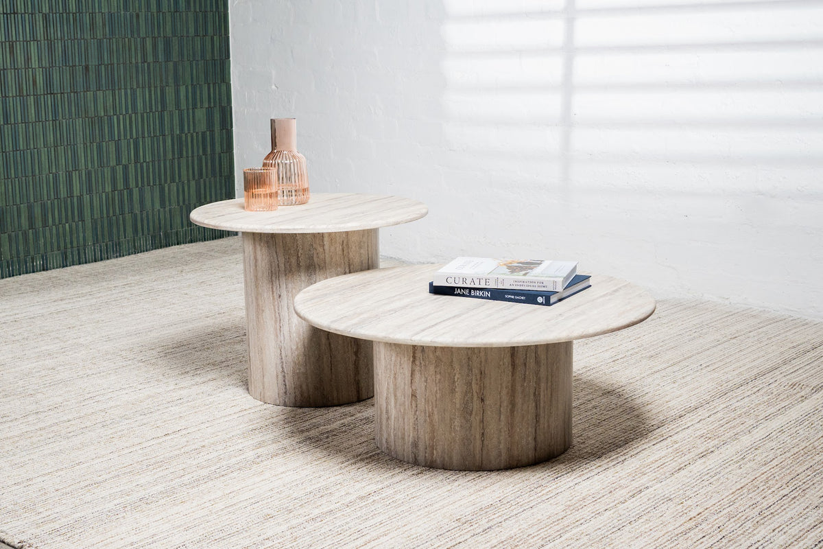 Seoul Side Table Grey Marble - image 3
