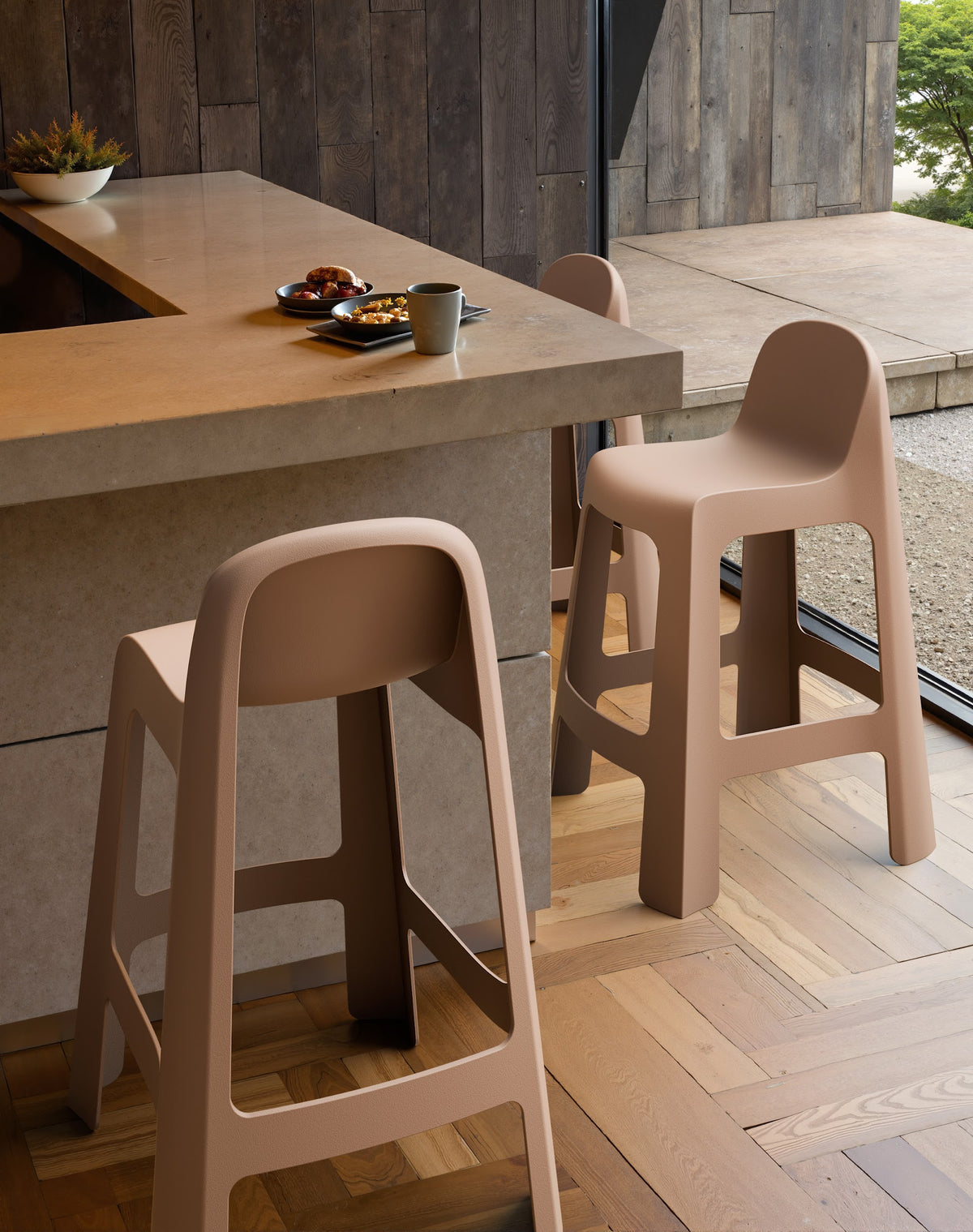 Bondi Outdoor Bar Stool Mocha Brown - image 6