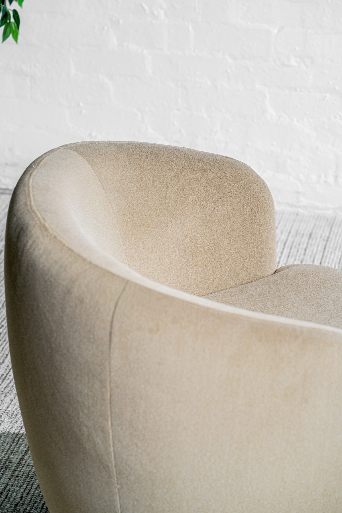 Belize Swivel Occasional Chair Latte - image 10