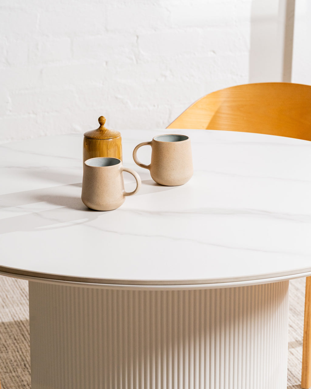Windsor Dining Table Snow White Ceramic - image 52