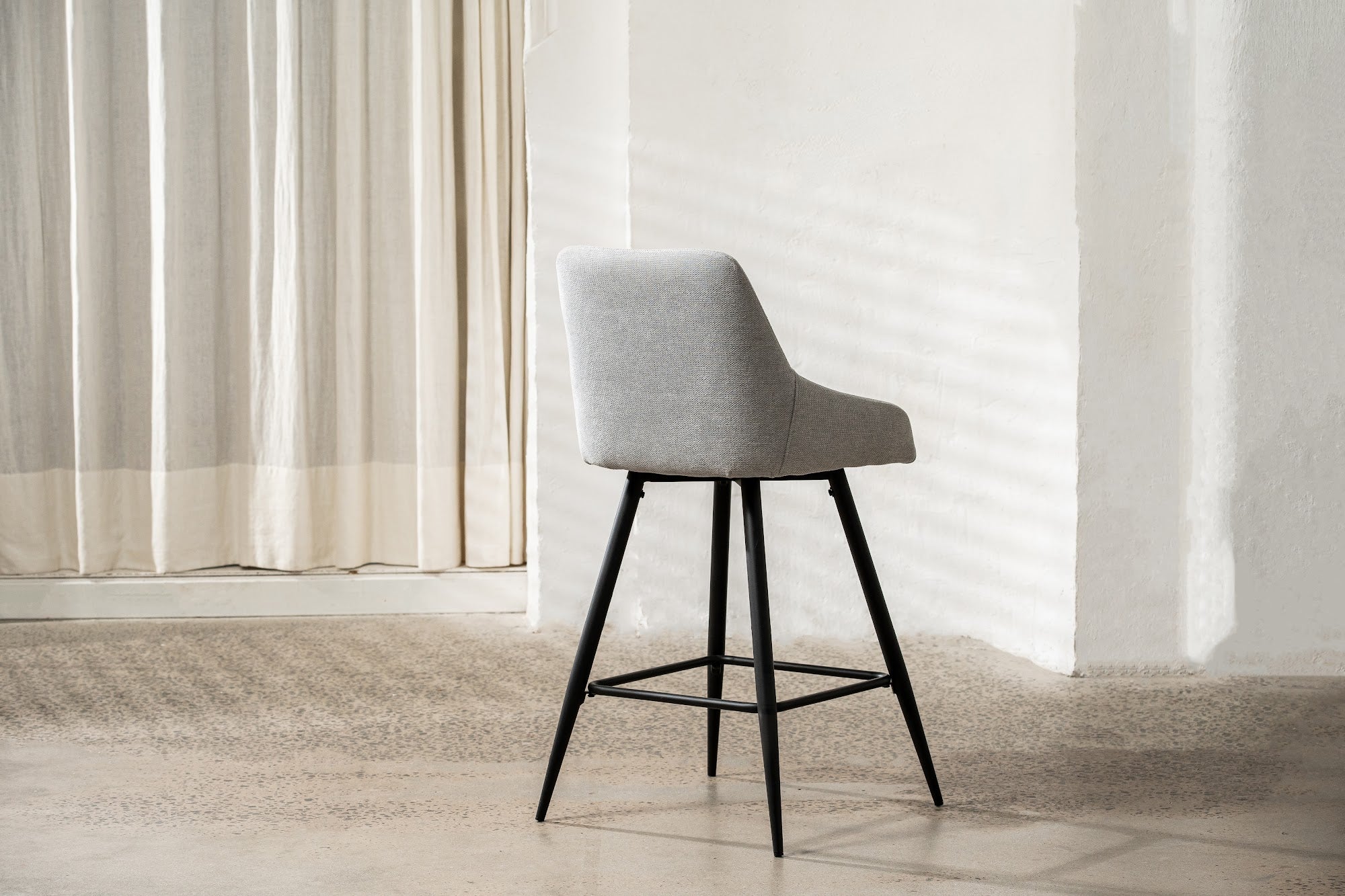 Ashton Bar Stool Silver Grey (Set of 2) - image 3
