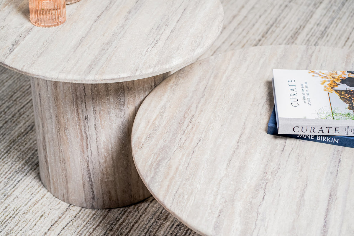 Seoul Side Table Grey Marble - image 5