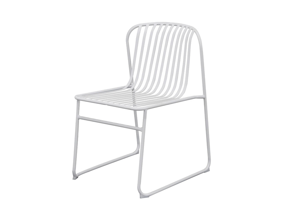 Swiss Dining Chair White (Set of 2)