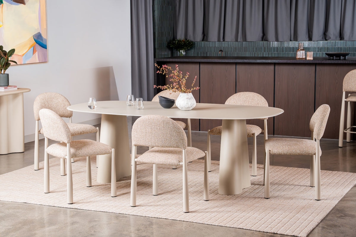 Portofino Dining Table Matte Tofu - image 4