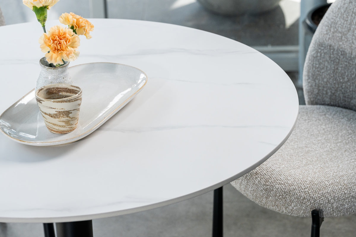 Strato Dining Table White Sevella - image 26