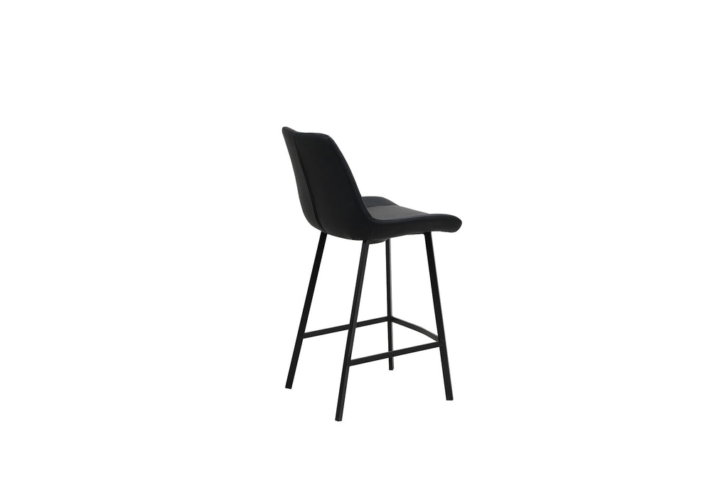 Flynn Bar Stool Black (Set of 2) - image 3