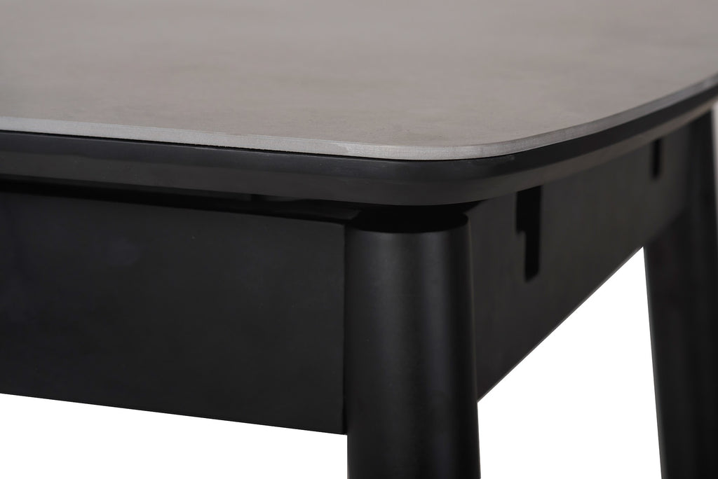 Mila Extension Dining Table Greystone Ceramic - image 6