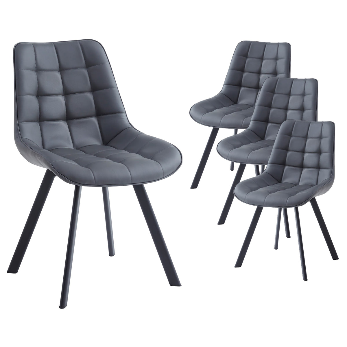 Forest Dining Chair Dark Grey (Set of 4) - image 18