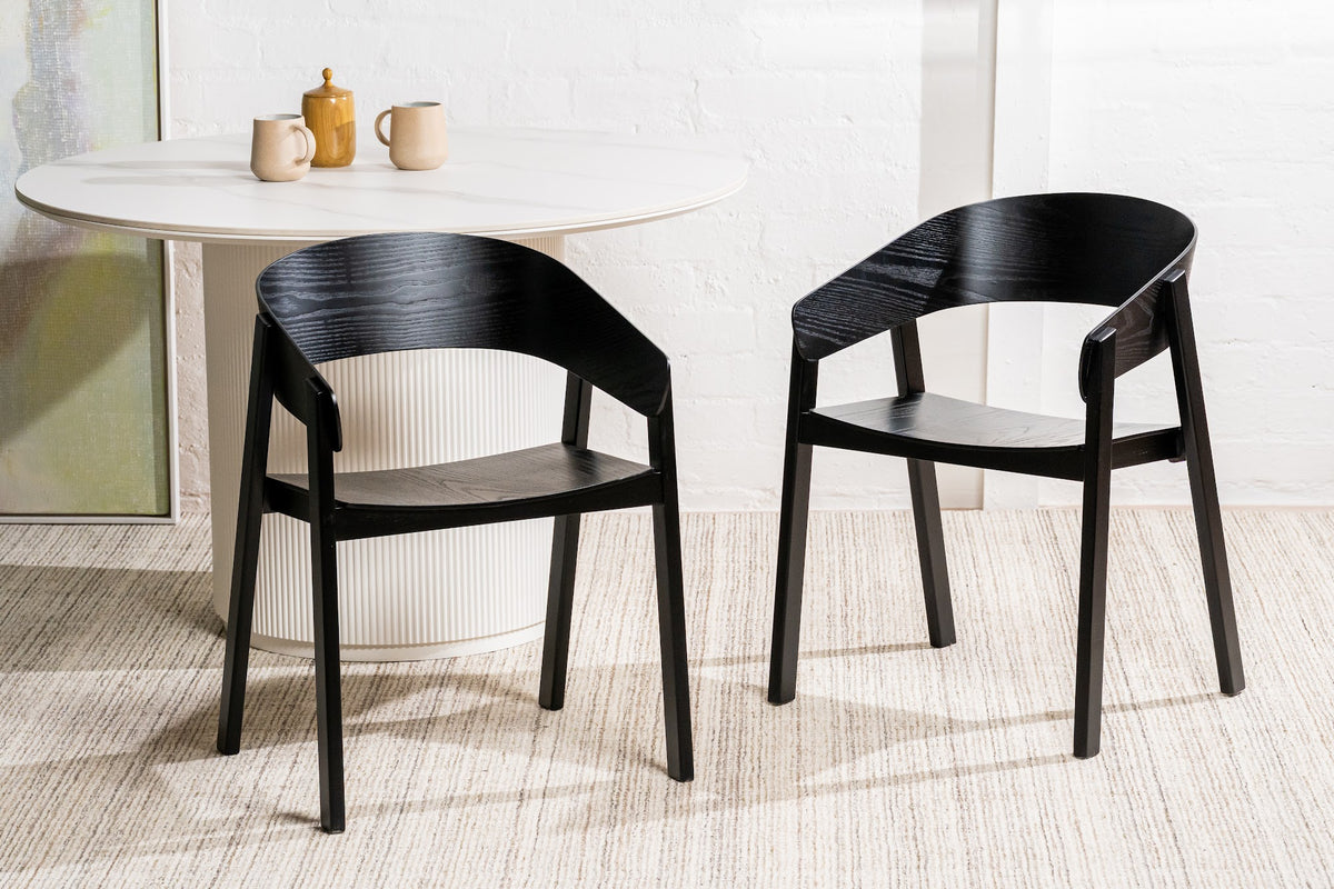 Hendriks Dining Chair Black (Set of 2) - image 10