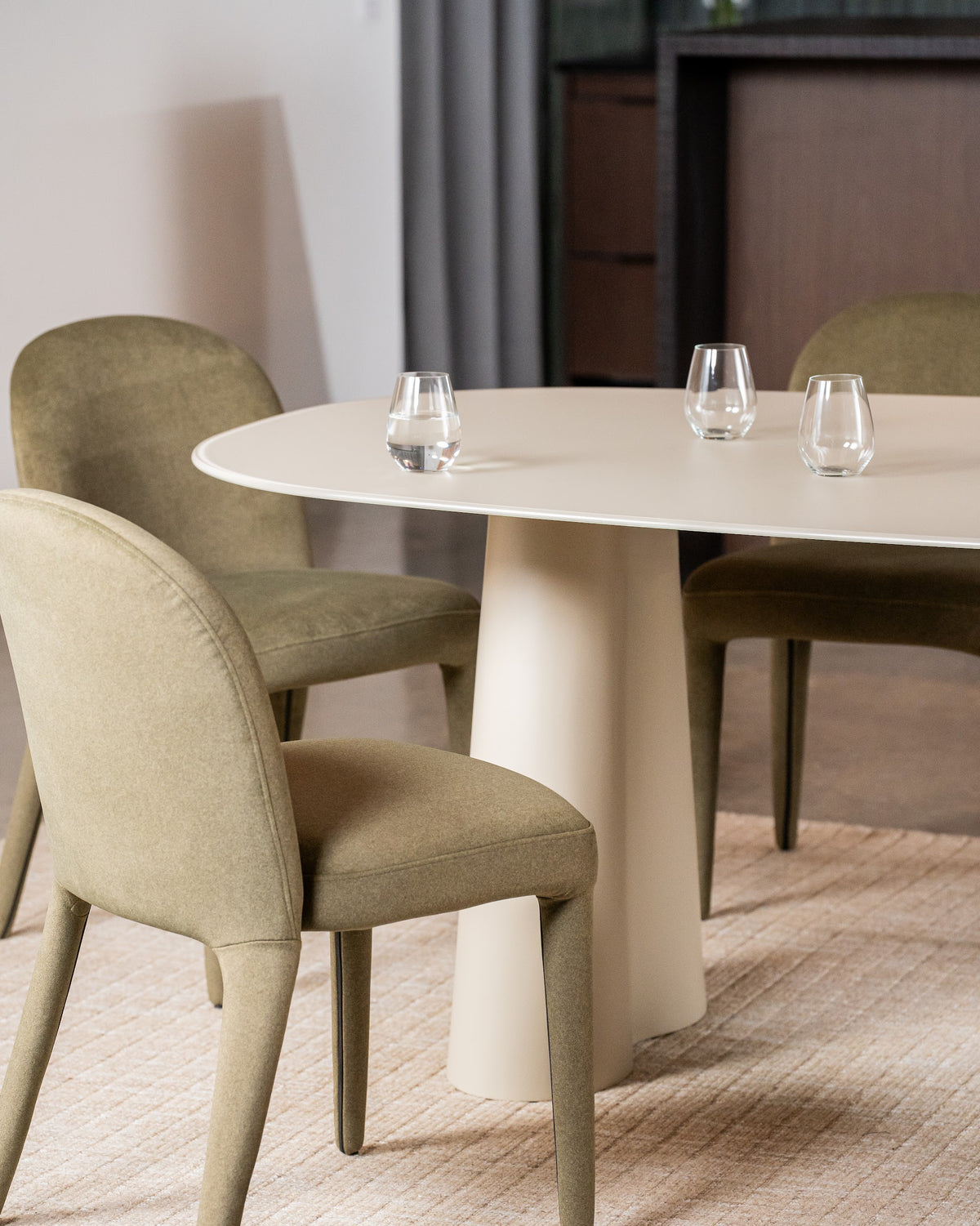 Portofino Dining Table Matte Tofu - image 12
