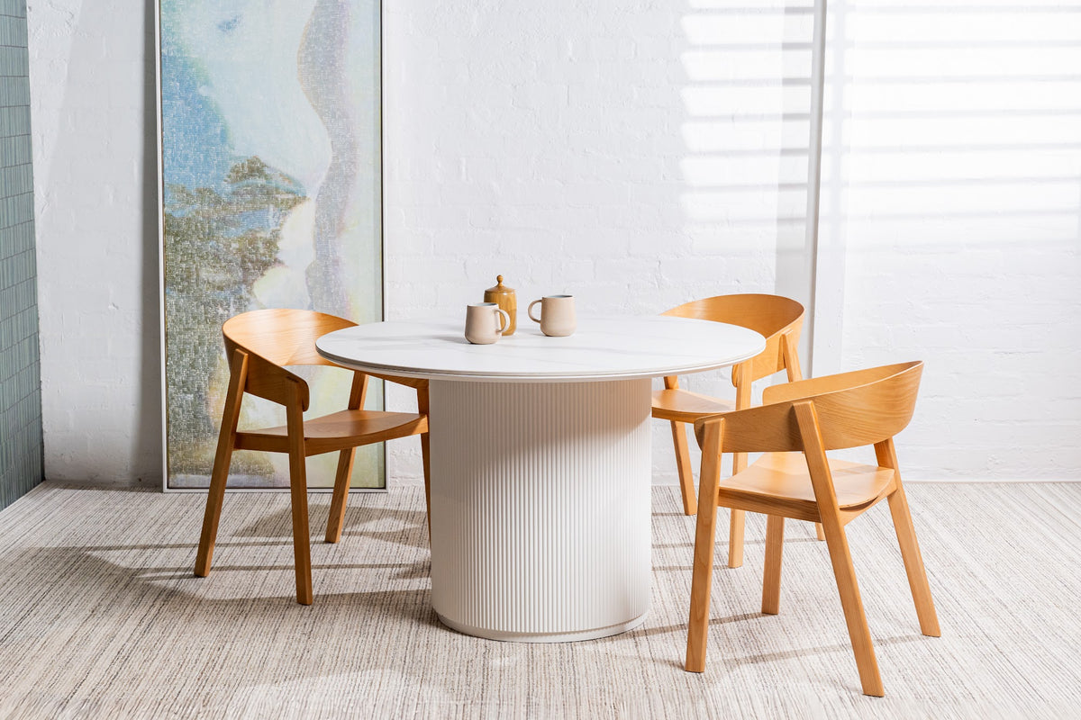 Windsor Dining Table Snow White Ceramic - image 50