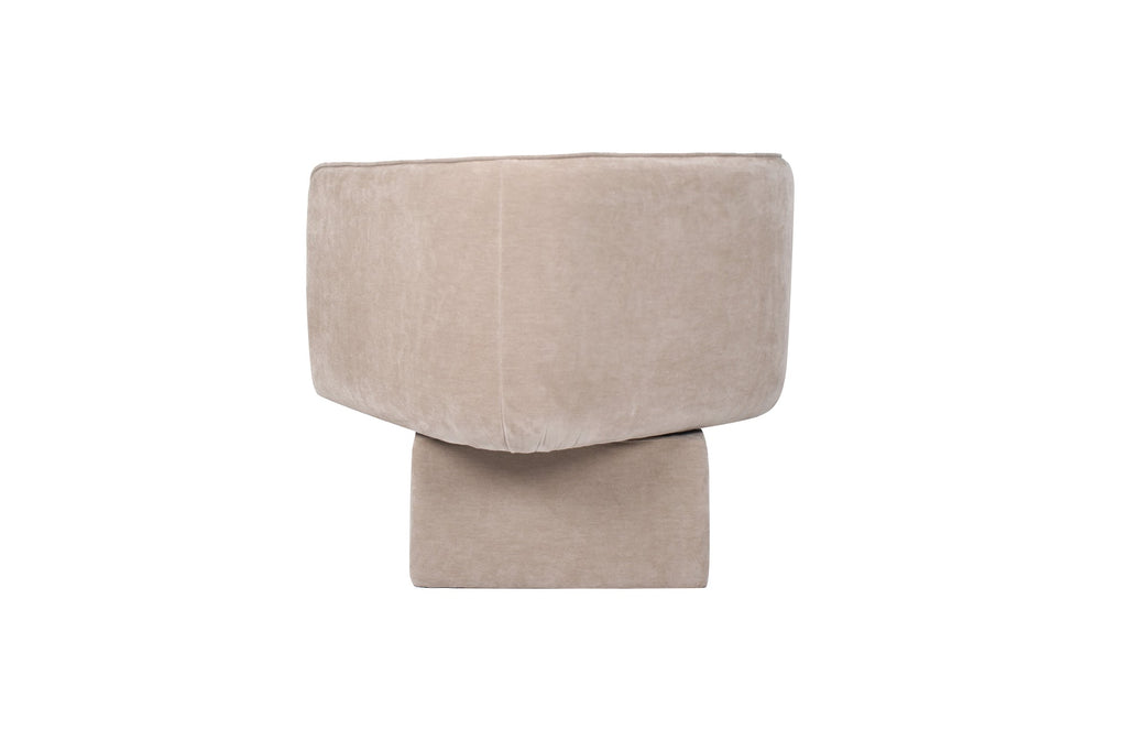 Chloe Swivel Occasional Chair Latte - image 8