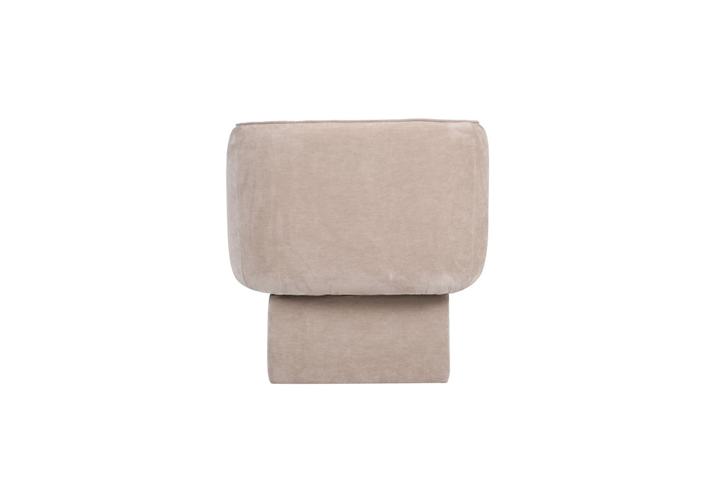 Chloe Swivel Occasional Chair Latte - image 9