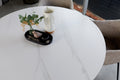 Cuba Round Dining Table White Sevella