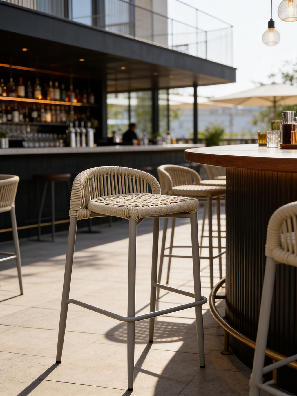 Kingston Bar Stool Champagne (Set of 2) - image 6