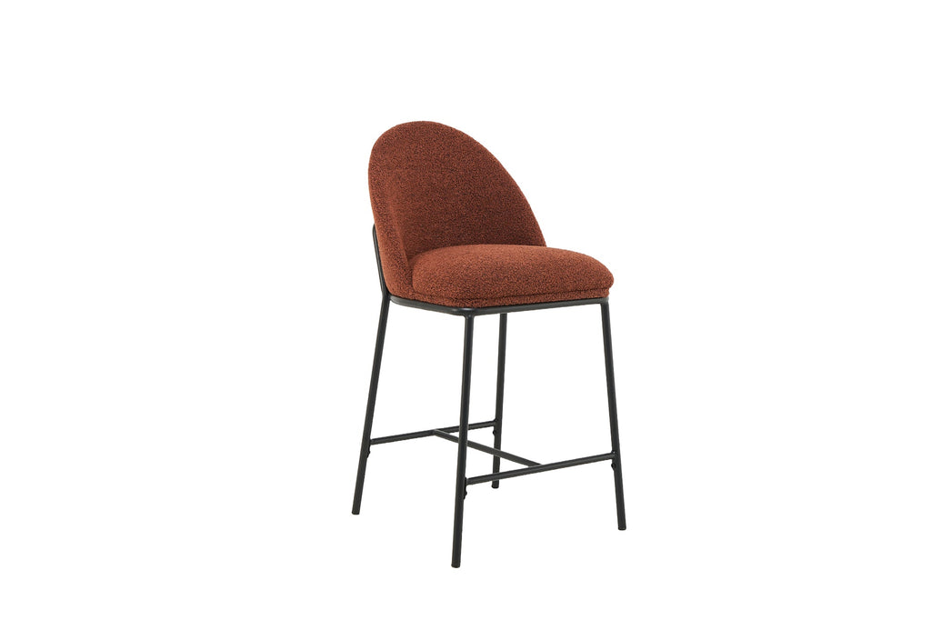 Oslo Bar Stool Terracotta (Set of 2) - image 2