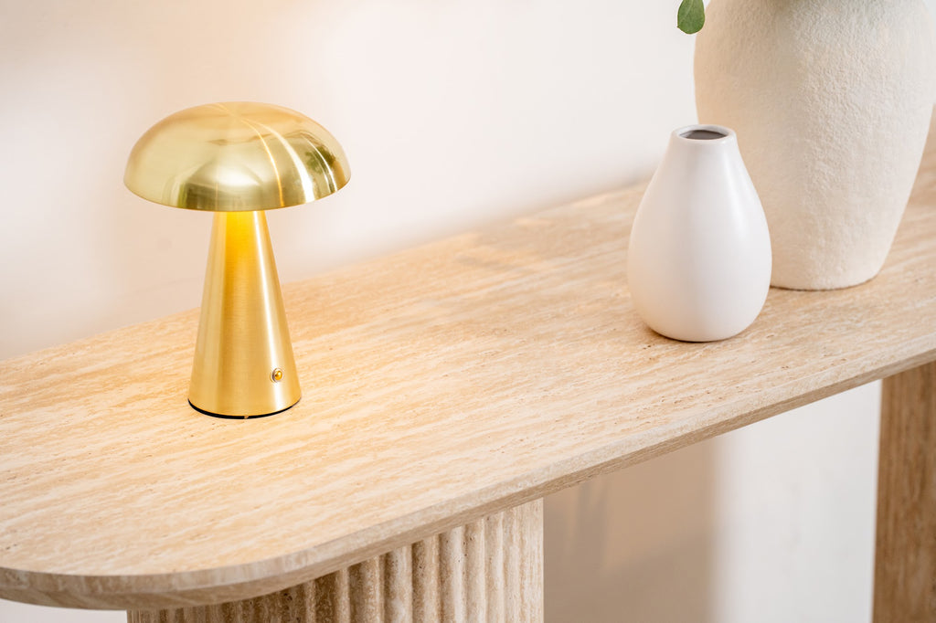Milos Console Table Limestone - image 3