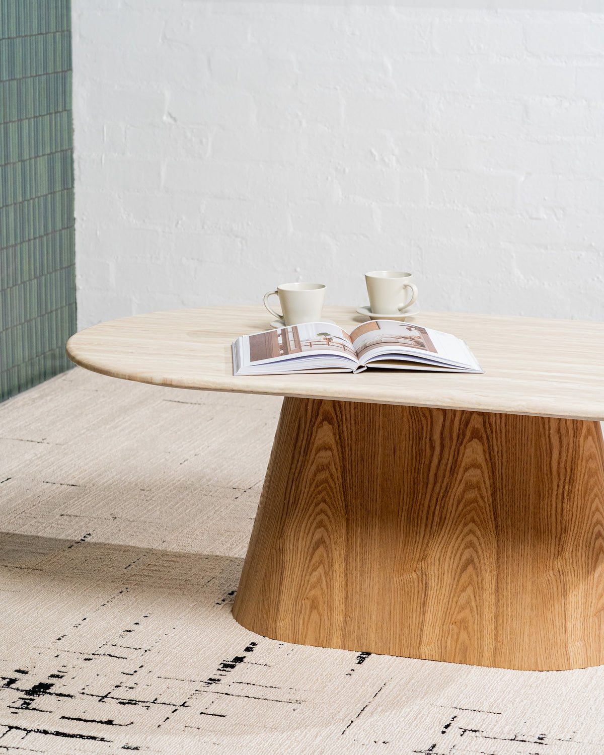 Waverley Coffee Table White Travertine - image 8