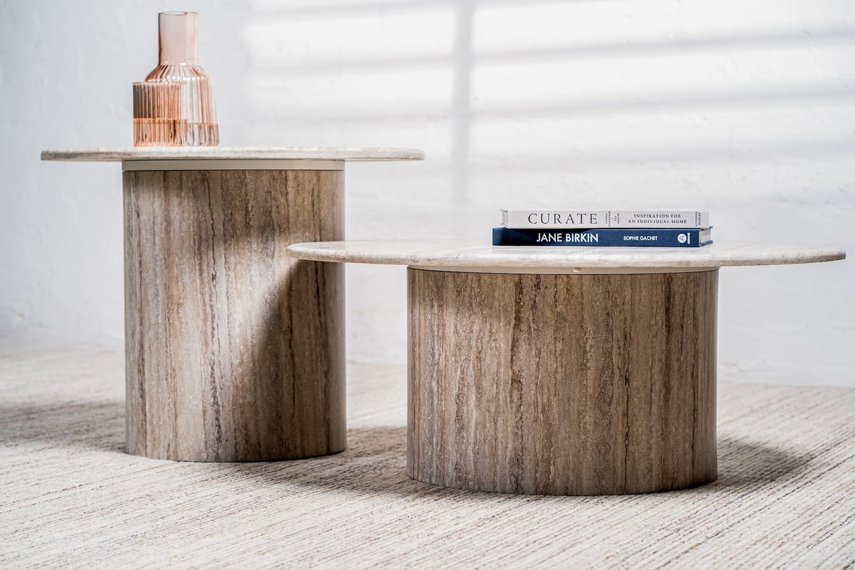 Seoul Side Table Grey Marble - image 9