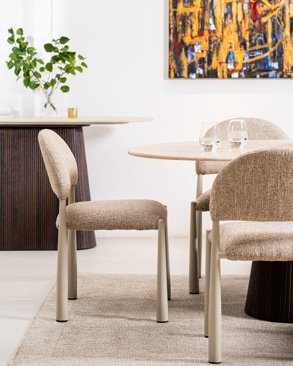 Crete Dining Table Travertine - image 12