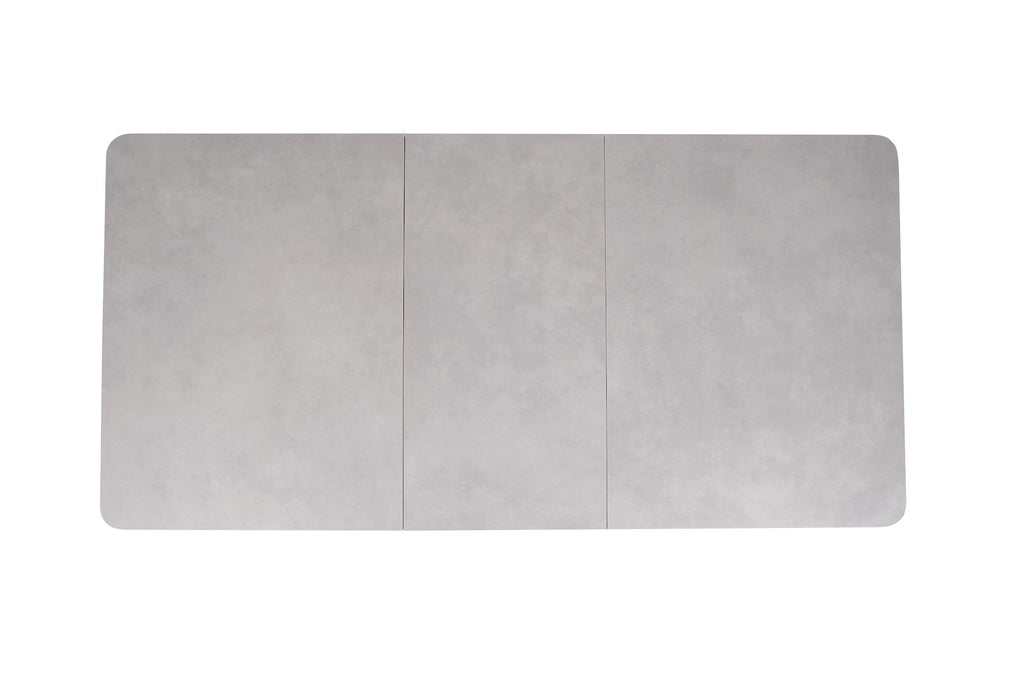 Norway Extension Dining Table Light Grey Ceramic - image 20