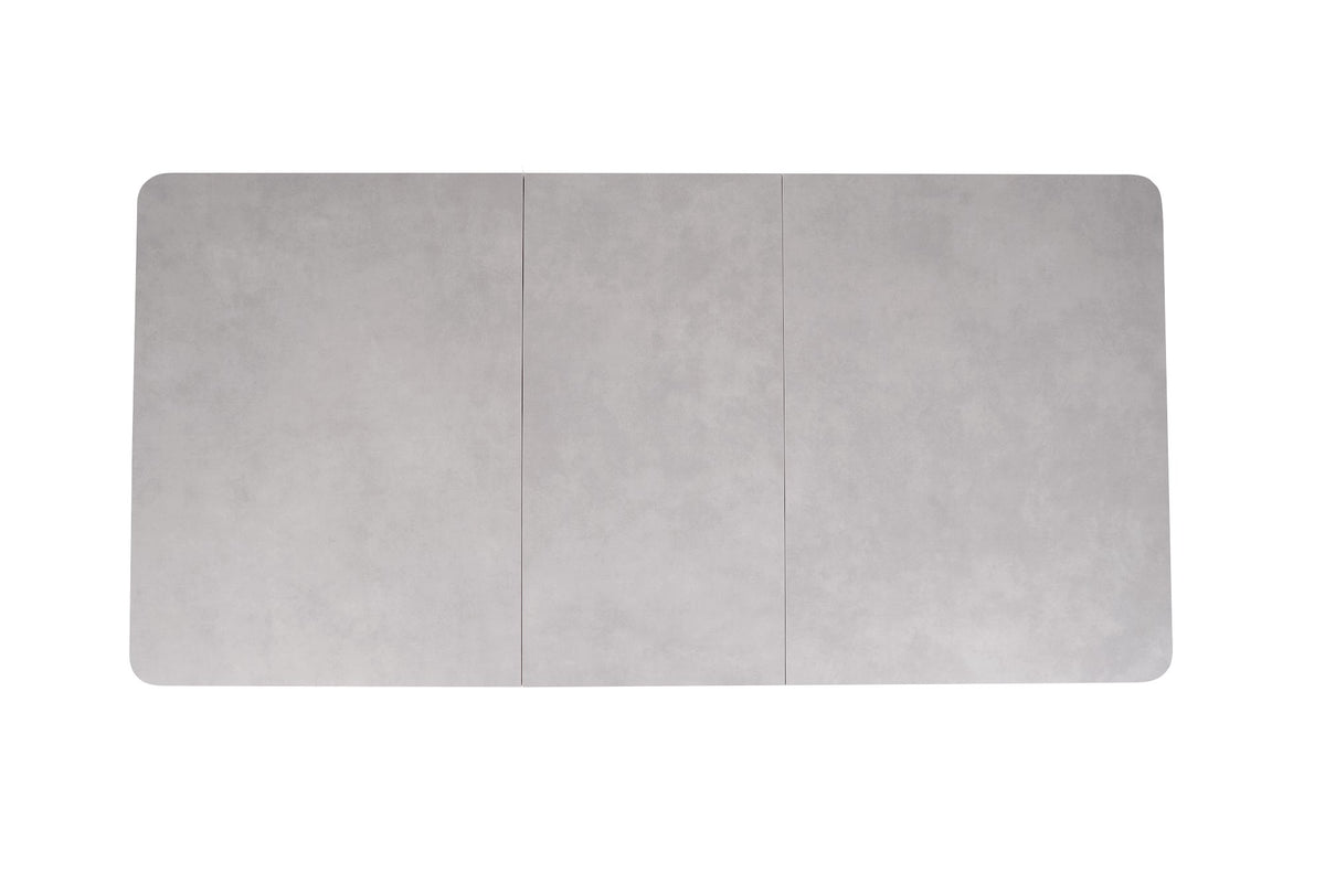 Norway Extension Dining Table Light Grey Ceramic - image 20