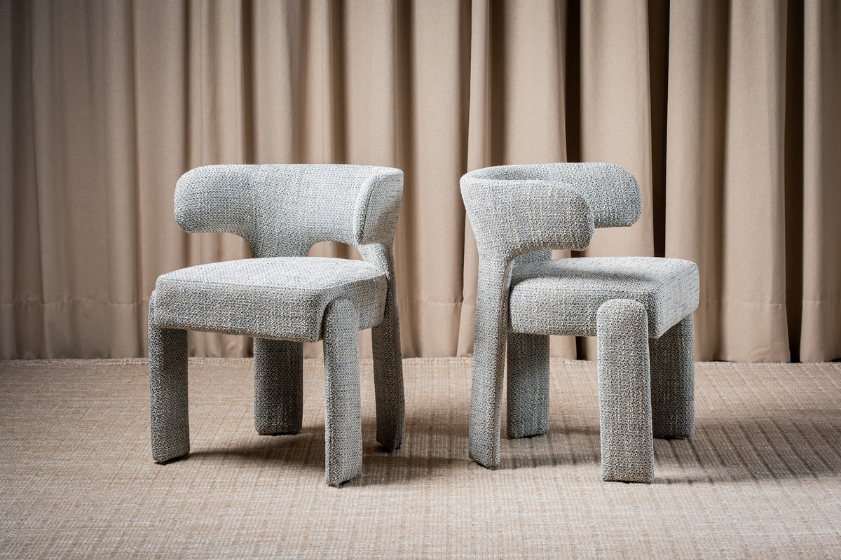 Geneva Dining Chair Blue Grey - image 20
